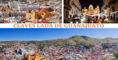 Claves Lada de Guanajuato
