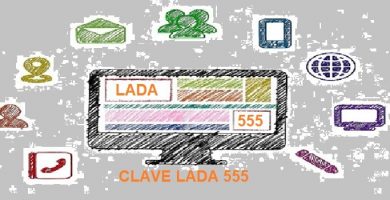 clave LADA 555 de donde es