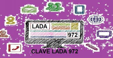 clave LADA 972 de donde es